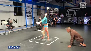 Katrin Davidsdottir 2:54 Handstand Hold - Event 6 CrossFit Games