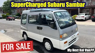 This Supercharger Subaru Sambar Kei Van Is A Good Deal !