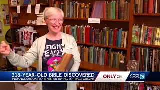 318 year-old Bible discovered in Des Moines retirement home