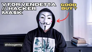 Easy Halloween Costume Ideas - V for Vendetta Hacker Mask