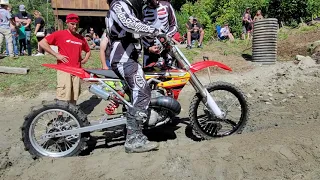 500CC 2 STROKE HILLCLIMB LT500 SUZUKI QUADZILLA VS HONDA CR500R VS KX500 KAWASAKI