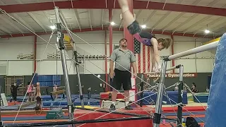 First shaposh-pak by myself - Ireland Adamonis - Buckeye Gymnastics - 2023