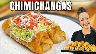 Chimichangas de Carne y Papa