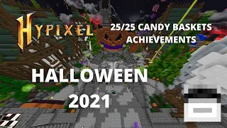 HYPIXEL HALLOWEEN 2021 | 25 LOCATIONS + RECIPES + ACHIEVEMENTS