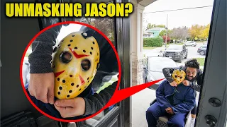 UNMASKING JASON VOORHEES AFTER HE ATTACKED OUR HOUSE!! (HALLOWEEN ATTACKS?!)