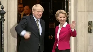 BREXIT final talks: Boris Johnson welcomes President Ursula von der Leyen in London