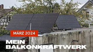 Balkonkraftwerk mit Speicher März 2024 Update🌞 :  Hallo Trina Vertex S+ Panels