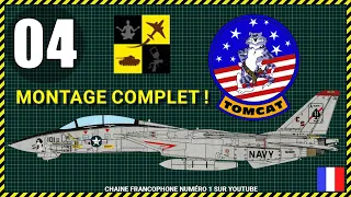 ▶️  04 : REPLAY Montage complet F-14A Tomcat au décollage.
