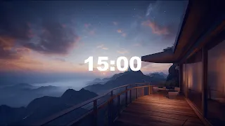 15 Minute Timer with Music | Eternal Calm Music