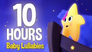 Twinkle Twinkle Little Star! - NO ADS | 10 Hours | Bedtime Music for Babies | Sensory Lullabies 🌙✨