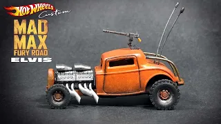 Hot Wheels Custom Mad Max Elvis 32 Ford Fury Road