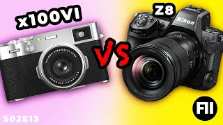 What's Better For Street Photography?  Nikon Z8 Or Fuji X100vi (S02E13)