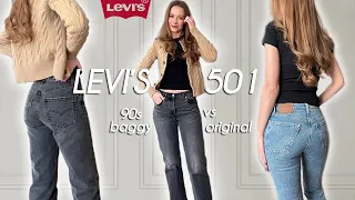 LEVI'S 501 JEANS: 90s BAGGY STYLE VS ORIGINAL FIT - WHICH LEVI'S JEANS TO BUY