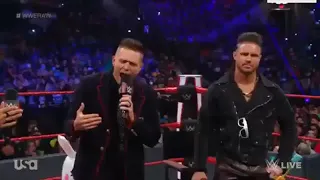 WWE RAW DAMIAN PRIEST VS THE MIZ