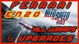 NEED FOR SPEED RIVALS PS4 | FERRARI ENZO FULLY UPGRADED | ALL WRAPS | GRAND TOUR GOLD | HD