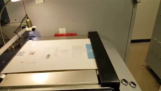 Durst Tau UV Ink Jet print with laser finishing in-line