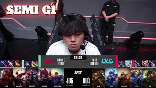 JDG vs BLG - Game 1 | Semi Final LPL Summer 2023 Playoffs | JD Gaming vs Bilibili Gaming G1 full