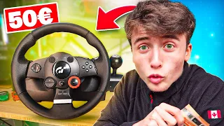 CE VOLANT M’A COUTÉ MOINS DE 50€ 😳 Test Logitech Driving Force Gt (Bonne surprise 🐀)