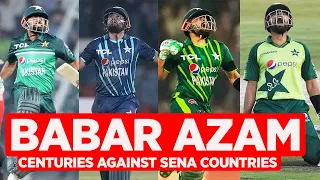 Babar Azam All Centuries Against SENA Countries | PCB | MA2L