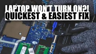 Laptop Won't Turn On - Quickest Easiest Fix, Dell G15 5511 Special Gaming Edition PC, Problem Solved