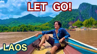 Let Go! Cave Exploring Luang Prabang Laos Travel. Digital nomad Minimalist backpacking