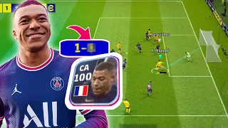 Mbappé 100 é Monstro, Mas não conseguiu me salvar no eFootball 23 Mobile