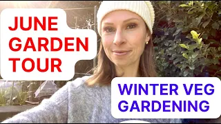 JUNE vegetable garden tour - PLUS What to plant right now! WINTER vegetable garden tour in Melbourne