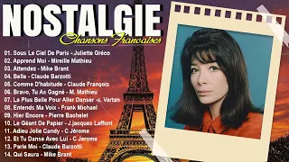 Nostalgie Chansons Francaise - Juliette Gréco, Mireille Mathieu, Mike Brant , Claude Barzotti,...