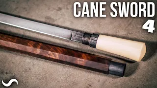 MAKING A CANE SWORD!!! Part 4 - Finished!!!