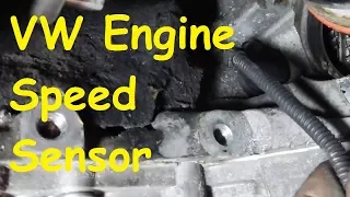 How to VW Caravelle / VW Transporter  T5  2.5 TDI Engine Speed Sensor