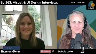 Ep 163: Visual and UI Design Portfolios and Interviews, special guest Shannon Glenn