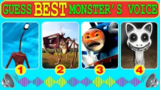 Guess Monster Voice Light Head, Megahorn, Spider Thomas, Zoonomaly Coffin Dance