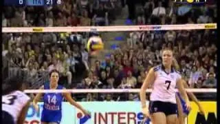 Mondiali Volley 2002 - Finale Italia-Usa 2°Set
