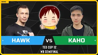 WC3 - TeD Cup 12 - WB Semifinal: [HU] HawK vs Kaho [NE] (Ro 16 - Group C)