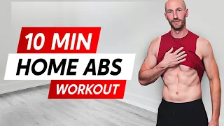 10 Min INTENSE Home Abs Inferno Workout (Melt Your Belly Fat)