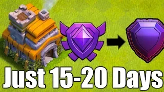 Th7 Push Guide From Crystal To Legend League | Clash Of Clans.