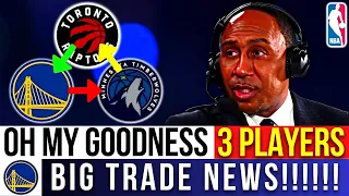 🏀🔥 CONFIRMED! 3 Trades To Boost The Warriors! Dub Nation Went Crazy! GOLDEN STATE WARRIORS NEWS