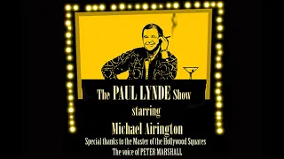 THE PAUL LYNDE SHOW  LIVE