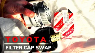 Toyota Plastic Filter Housing Cap Canister Replacement