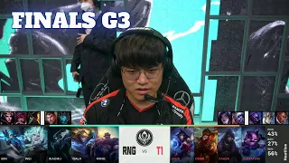 RNG vs T1 - Game 3 | Grand Finals LoL MSI 2022 | T1 vs Royal Never Give Up G3 full game