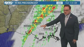 New Orleans Weather: Possible severe storms overnight