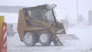 Extreme Blizzard Conditions Shut Down I 25 - Monument, CO - 3/14/2021