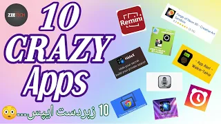 10 CRAZY APPS - You didnt know Existed..!! ZeeTech
