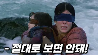 살아남으려면 절대 눈을 뜨면 안 되는 세상 (영화리뷰 / 결말포함)