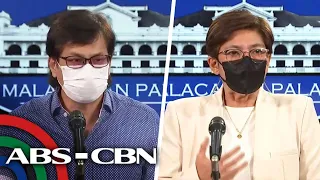 Sec. Vergeire and Sec. Abalos hold press briefing in Malacanang | ABS-CBN News