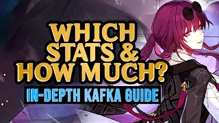 Kafka In-Depth Guide | Stats, Builds, Teams and Light Cones | Honkai Star Rail