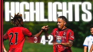 AC Milan 4-2 Novara | First goals for Chukwueze and Okafor | Highlights