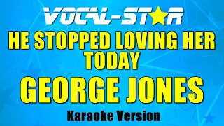 George Jones - He Stopped Loving Her Today | With Lyrics HD Vocal-Star Karaoke 4K