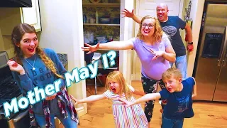 Mother May I With That YouTub3 Family! Fun Parlor Game! / The Beach House