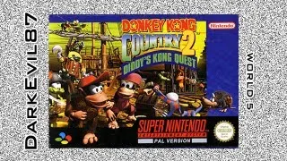 Donkey Kong Country 2: Diddy's Kong Quest - DarkEvil87's Longplays - World 5 (SNES)